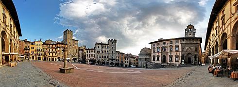 Arezzo Panoramabild
