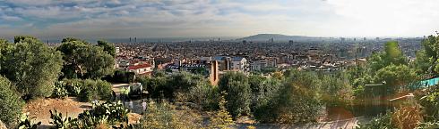 Barcelona Panoramabild