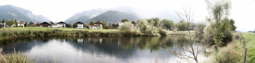Bayrisches Dorf Panorama