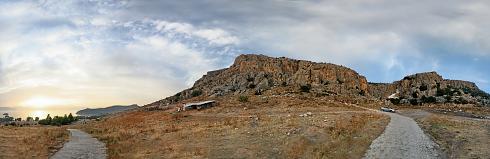 Berge Griechenland Panoramabild