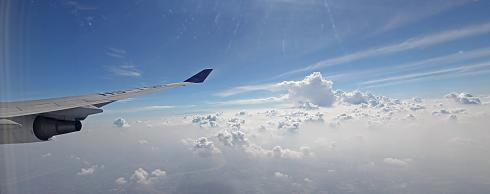 Flugzeug Panoramabild