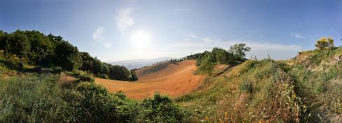 Italien Landschaft Panoramabild