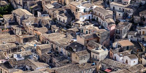 Italien Stadt Panoramabild