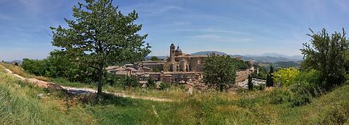 Italien Urbino Panoramabild