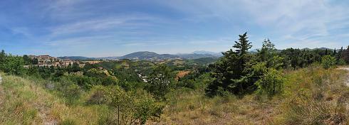 Italien Wildnis Panoramabild