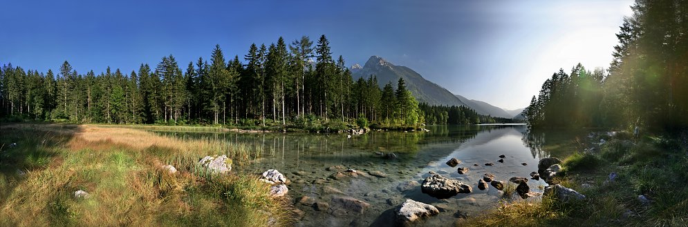 Alpen Bergsee Panorama