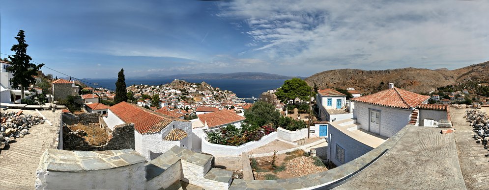 Griechenland Hydra Panorama