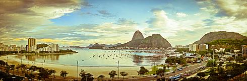Rio Brasilien Panoramabild
